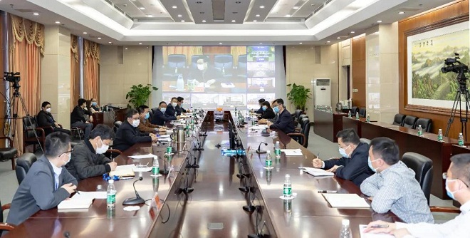 金年会集团召开统筹推进规划建设领域疫情防控和重点工作视频交流会